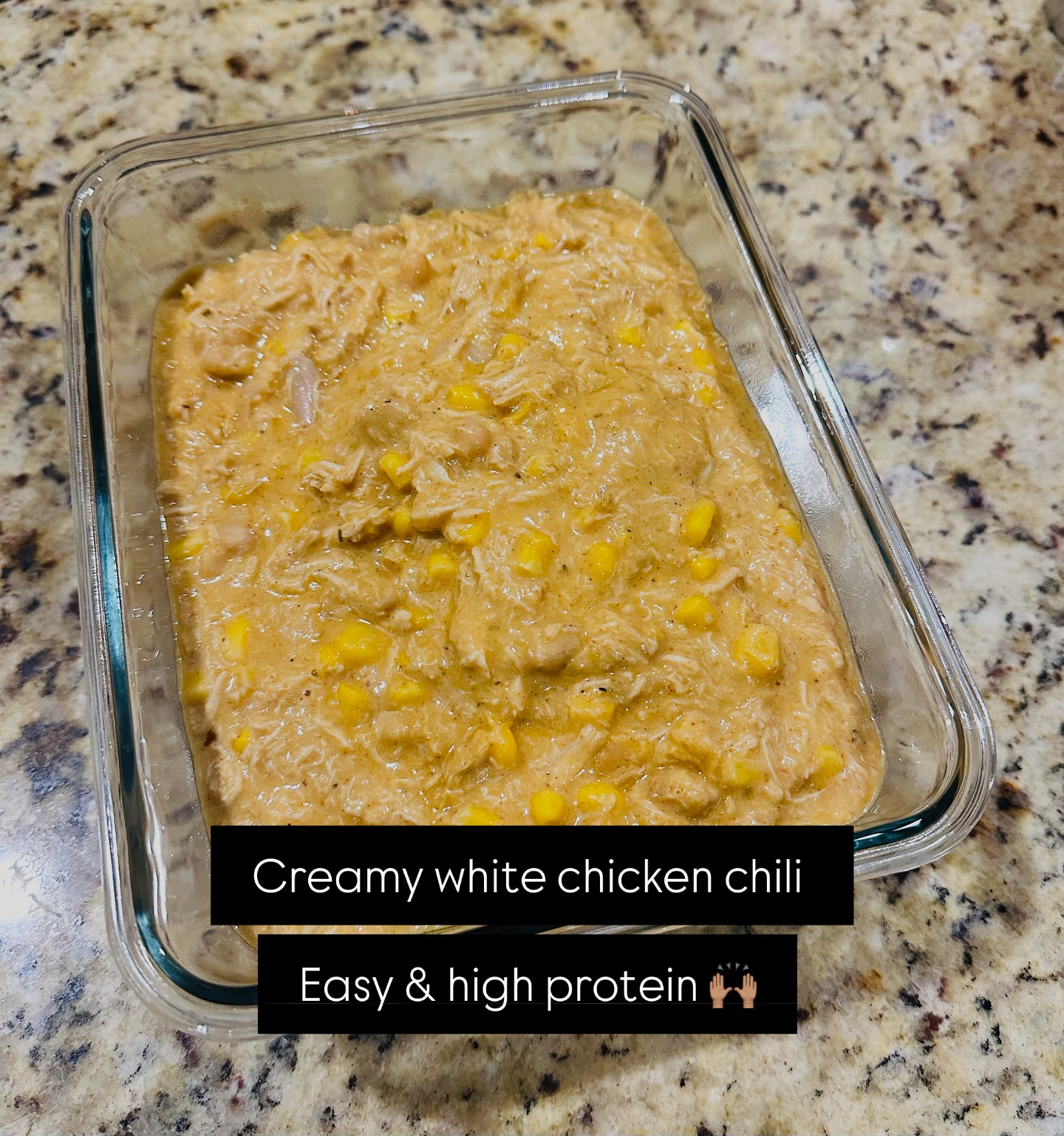 Creamy White Chicken Chili